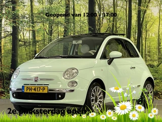 Fiat 500 1.2 Lounge | Panoramadak | Airconditioning | Radio Cd | Multifunctioneel Stuurwiel | Centrale Vergrendeling Met Afstandsbediening |