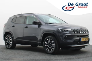 Jeep Compass 4xe 190 Plug-in Hybrid Electric Limited Business Leder/Stof, 360° Camera, Apple Carplay, ACC, Virtual Cockpit, DAB, 18''
