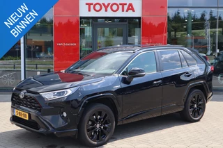 Toyota RAV4 2.5 HYBRID AWD BLACK EDITION AFN-TREKHAAK JBL VOORRUIT/STUUR/STOELV. KEYLESS EL-ACHTERKLEP APPLE/ANDROID LEDER