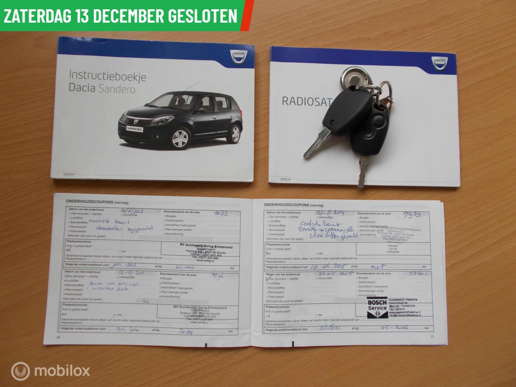 Hoofdafbeelding Dacia Sandero