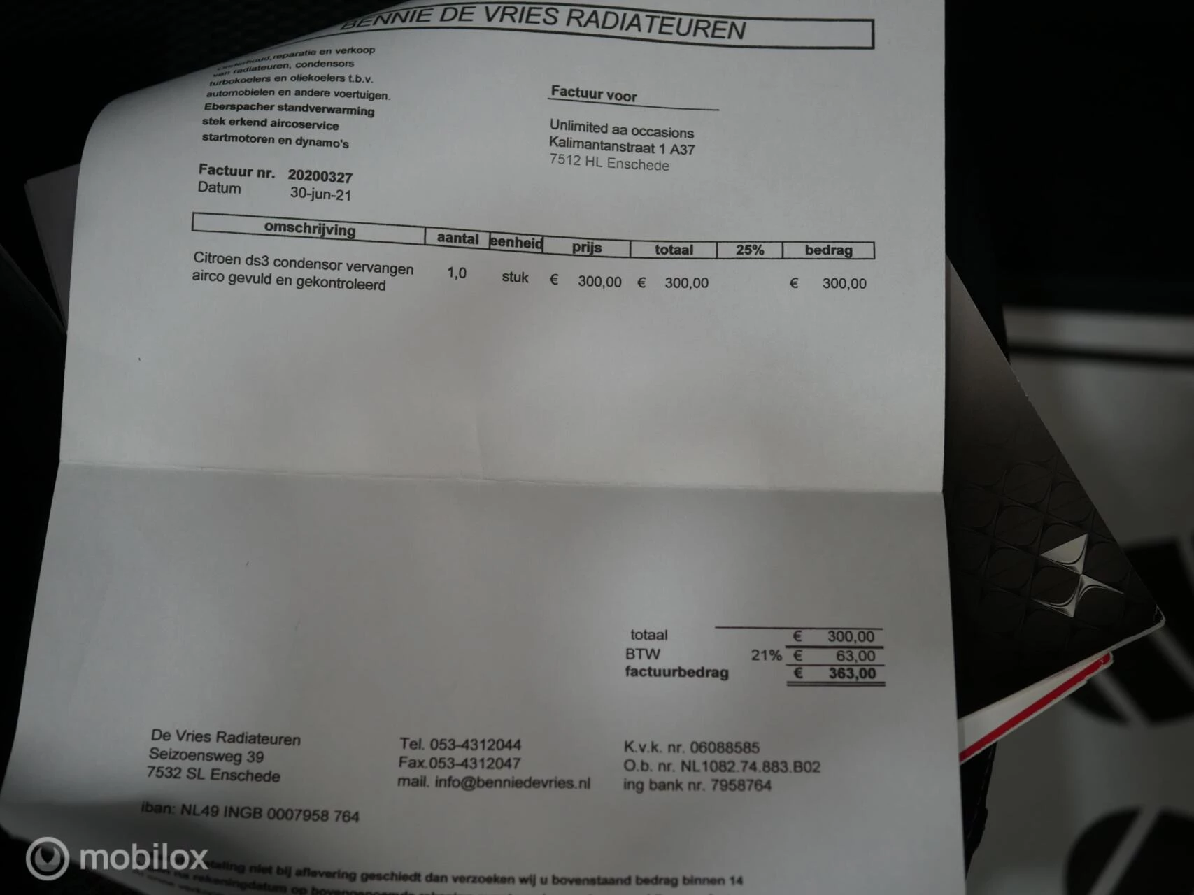 Hoofdafbeelding Citroën DS3