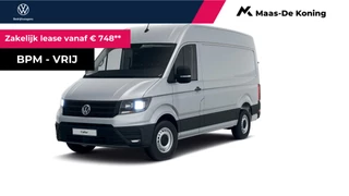 Volkswagen Bedrijfswagens Crafter Bestelwagen L3 2.0 TDI EU6 103 kW (140 pk) GVW 3.5 | Achteruitrijcamera | Middelhoog dak | Multifunctioneel stuurwiel | Navigatiesyst. discover media | Led-laadruimteverlichting |