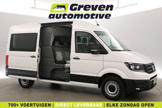 Volkswagen Crafter 2.0 TDI 140PK L3H3 | DC | 6 Zits | 3000kg Trekgew. | Airco | Cruise | Camera | Carplay | Parkeersens.
