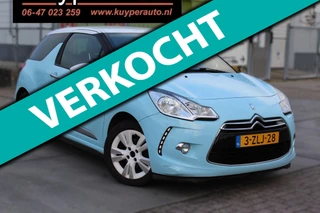 Hoofdafbeelding Citroën DS3 Citroen DS3 1.6 VTi So Chic automaat leder navi parkeersensoren trekhaak AIRCO
