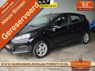 Ford Fiesta 1.25 5-deurs, airco, stoel- / voorruitverw., 15" lmv
