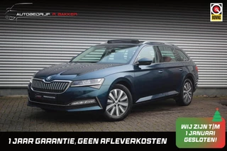 Skoda Superb Combi 1.4 TSI iV Style // Luxe lederen interieur | Trekhaak | Panoramadak | Memory | Camera | App Connect