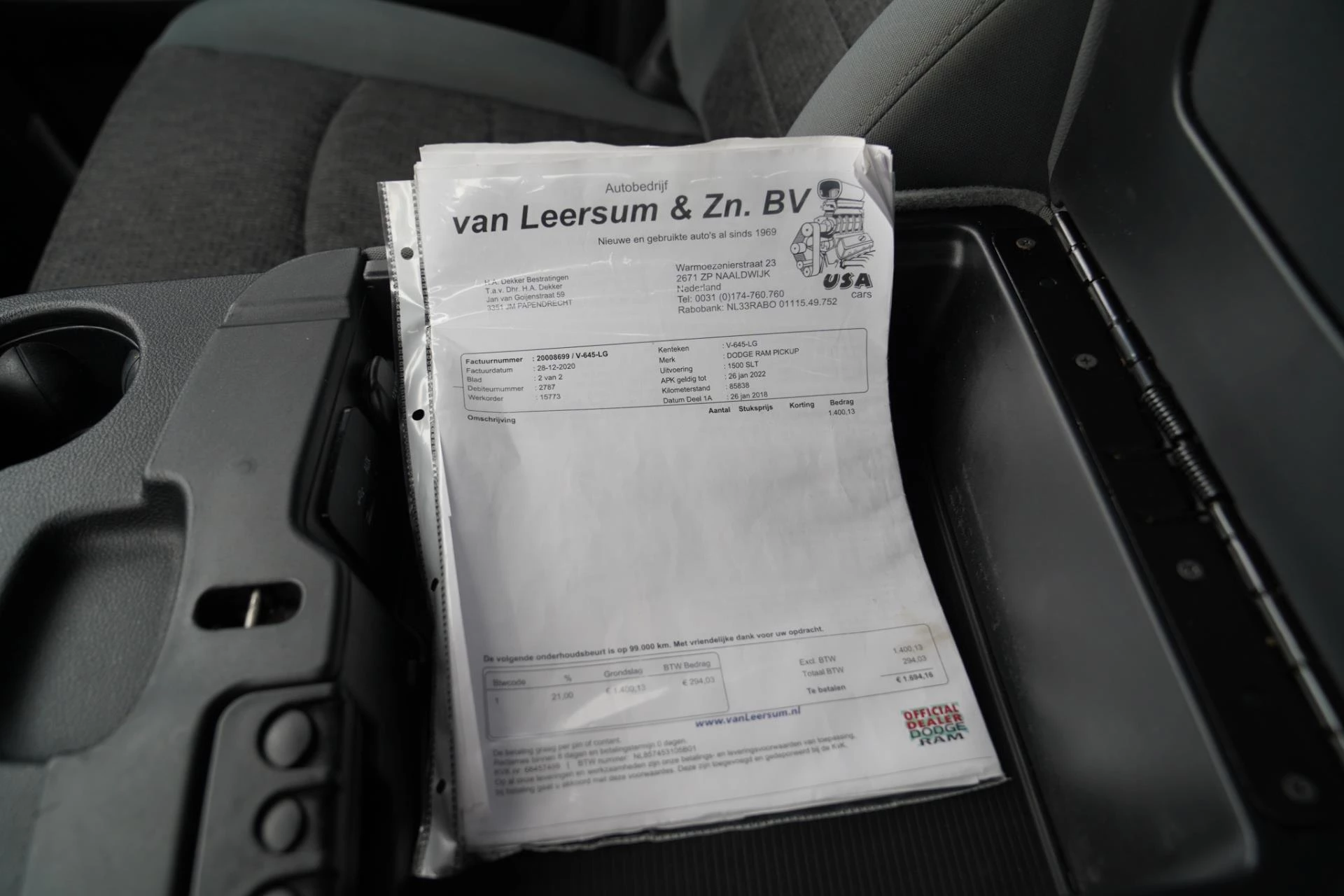 Hoofdafbeelding Dodge Ram 1500