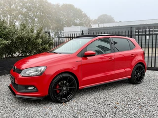 Volkswagen Polo 1.4 TSI GTI DSG Panodak|Navi|Xenon|Alcantara Rood!