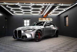 Hoofdafbeelding BMW M3 BMW M3 3-serie xDrive Competition / Frozen / Carbon / H&K / Laser / ACC / Curved display / Stoelverk. / Garantie