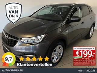 Hoofdafbeelding Opel Grandland X Opel Grandland X 1.2 Turbo Business Executive AUTOMAAT AIRCO NAVI CRUISE STOELVERW CENT VERG PRIVACYGLAS VELGEN ZEER NETTE AUTO