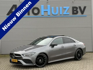 Mercedes-Benz CLA 180 AMG Line Panoramadak-/ Schuif-kanteldak Widescreen Keyless Entry Head-Up Display Ambienteverlichting ACC 19 Inch LED 360 Graden Camera Night Pakket BTW Vol!!