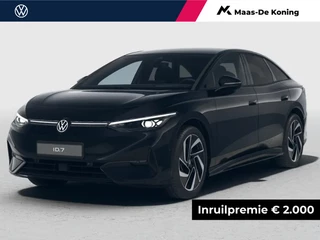 Volkswagen ID.7 Pro S Limited Edition 86 kWh accu, 286 PK · Verwarmde voorstoelen · Achteruitrijcamera  · Trekhaak inklapbaar, met elektrische ontgrendeling ·