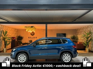 SEAT Ateca 1.5 TSI Style Garantie Facelift Virtueel Cockpit Keyless Led Xenon Cruise Navigatie PDC Clima Rijklaar