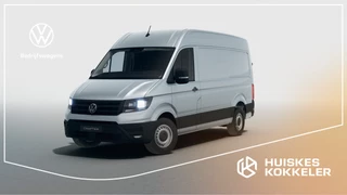 Volkswagen Crafter 35 2.0 TDI 177pk L3H3 Highline | Geveerde stoel | Climatronic | Cruise Control | Trekhaak | Navigatie | Excl. kosten rijklaarmaken |