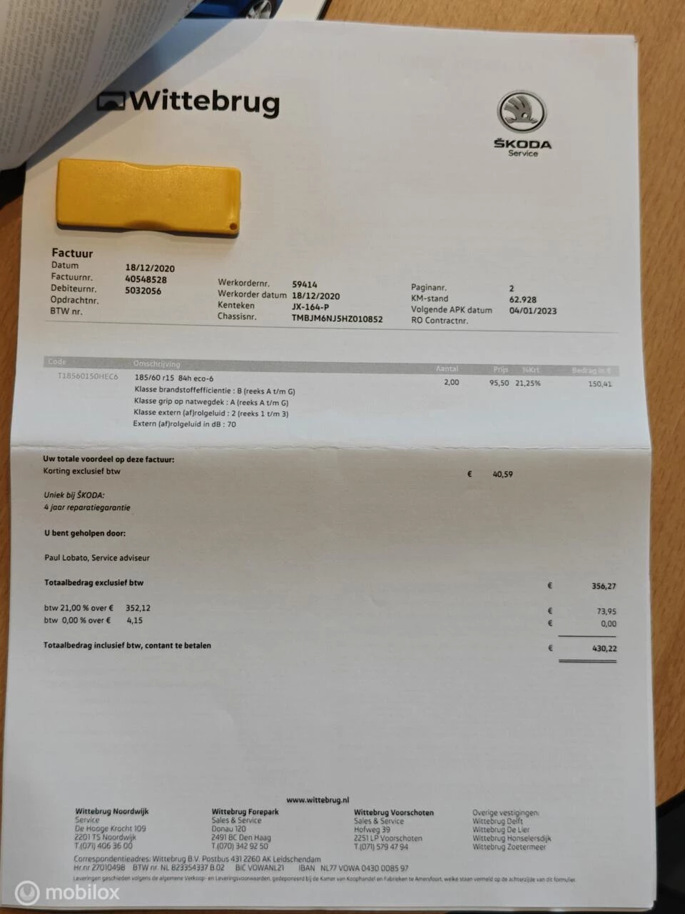 Hoofdafbeelding Škoda Fabia