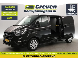 Ford Transit Custom 320 2.0 TDCI L2H1 Sport | 185PK | Aut. | Airco | Adaptive Cruise | 3-Zits | Camera | Trekh. | Carplay | 2xSchuifdeur | Stoelverw.