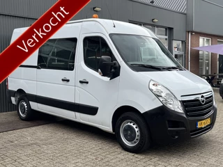 Opel Movano 2.3 CDTI L2H2 126pk Airco Cruise controle Trekhaak 2500 kg Camera Parkeerhulp achter Euro 5 Bpm vrij 1e eigenaar Dealer onderhouden Ook ideaal voor ombouw naar camper !!