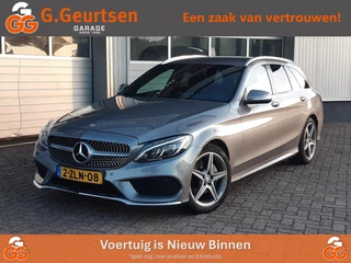 Mercedes-Benz C-klasse Estate 200 AMG-line, LED koplampen, Lederen bekleding, Elek. achterklep,