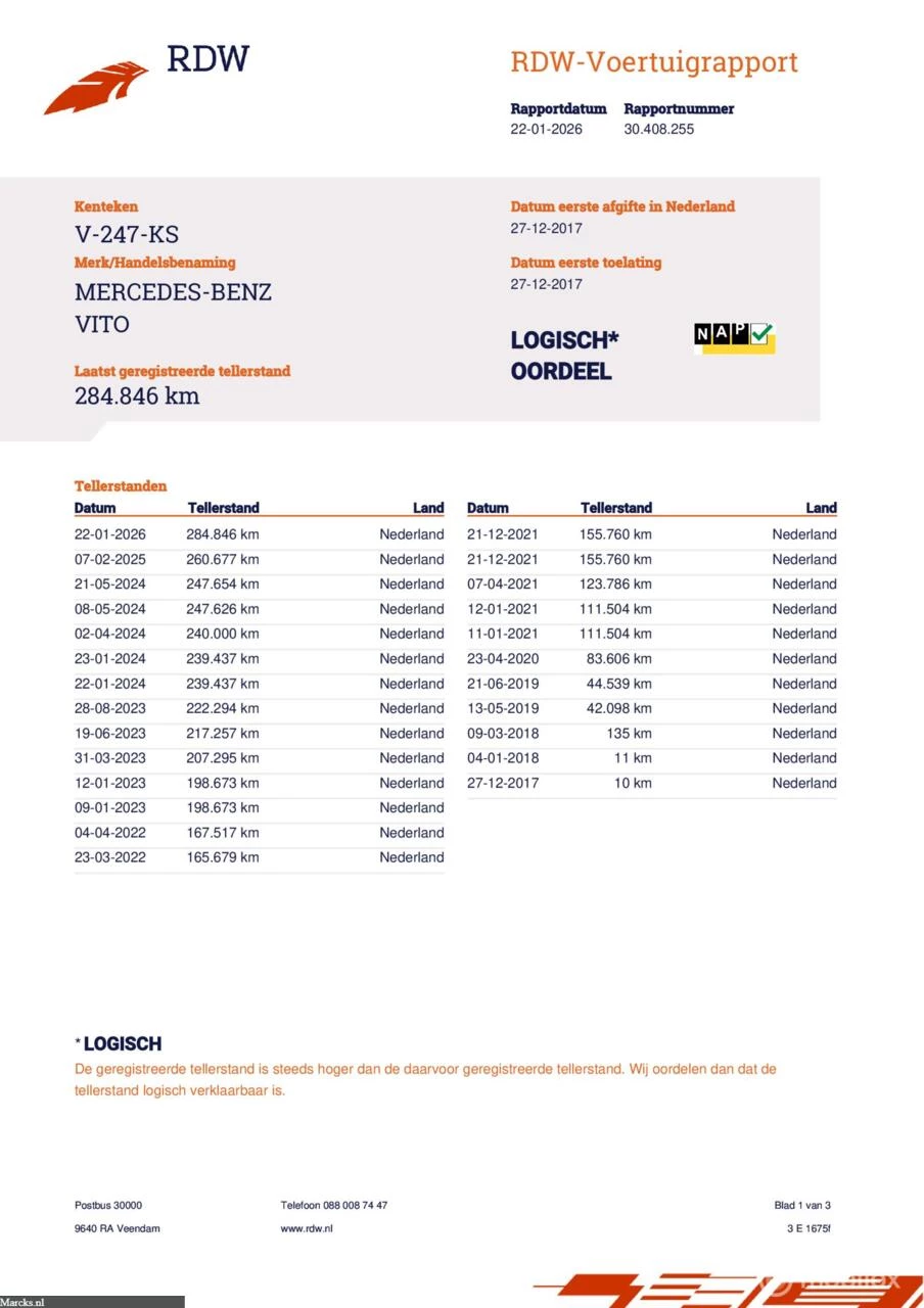 Hoofdafbeelding Mercedes-Benz Vito