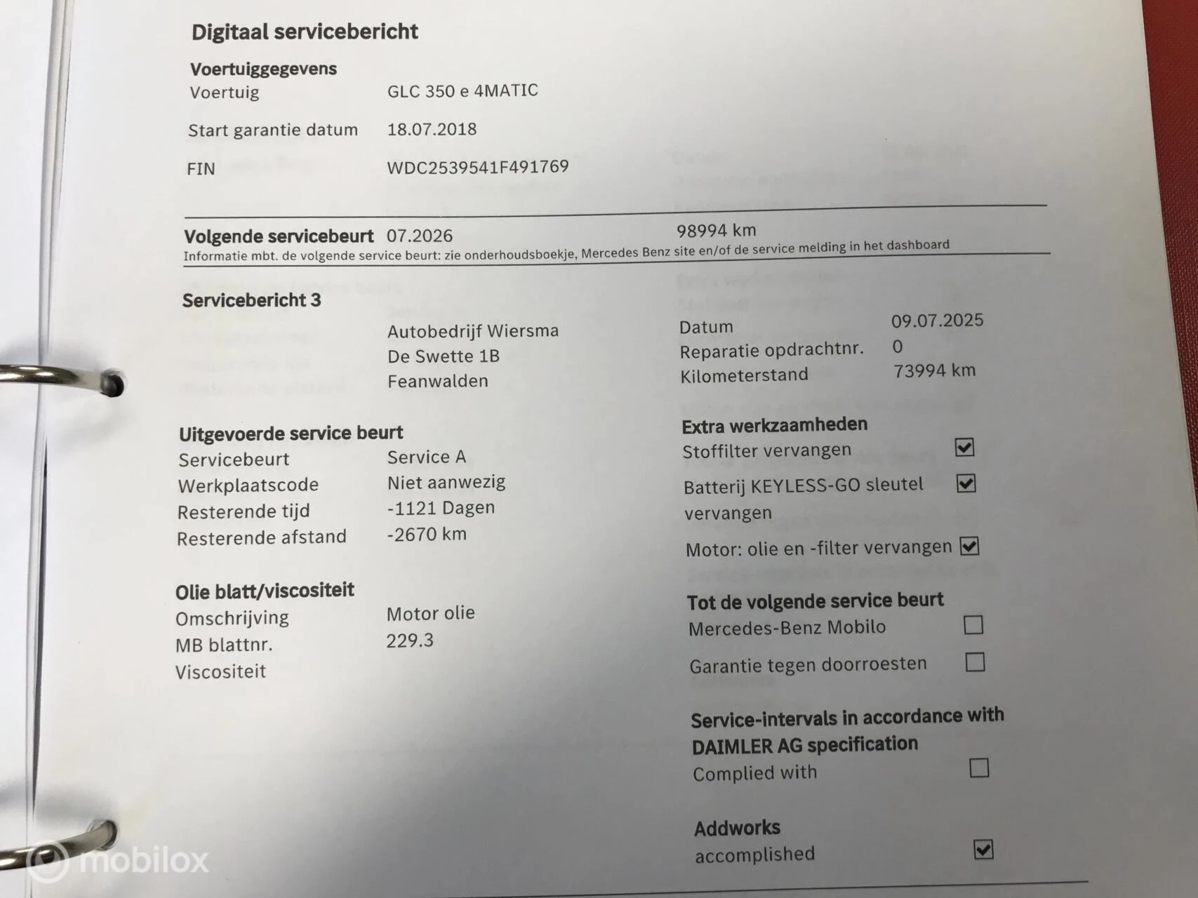 Hoofdafbeelding Mercedes-Benz GLC