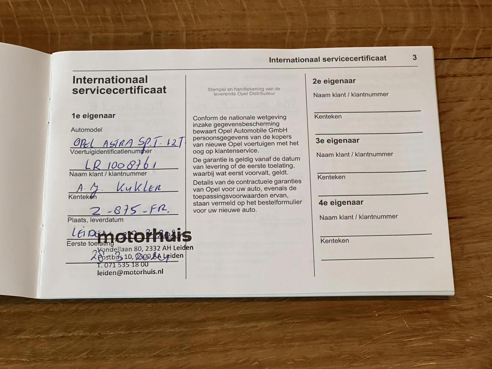 Hoofdafbeelding Opel Astra
