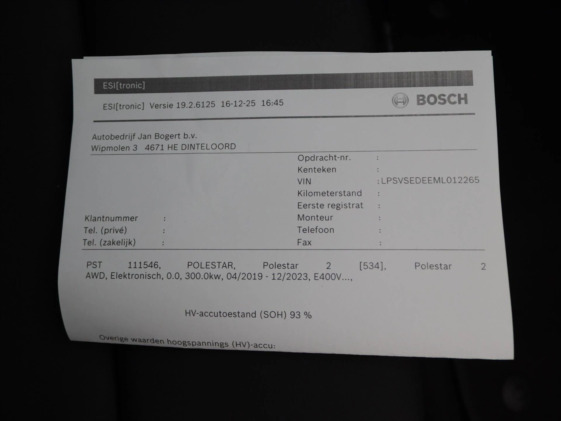 Hoofdafbeelding Polestar 2