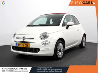 Hoofdafbeelding Fiat 500C Fiat 500 C 1.2 Automaat Lounge  Navigatie Apple Carplay/Android Auto Cruise Control Airco Dab Parkeersensoren Achter Lichtmetalen Velgen