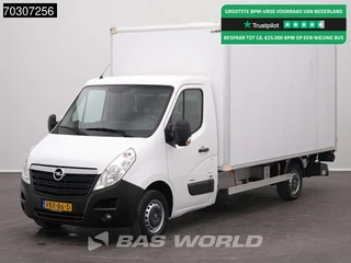 Opel Movano 145PK D'Hollandia Laadklep Bakwagen Airco Cruise Lat om Lat APK 09-2026 Euro6 Meubelbak Koffer Airco Cruise control