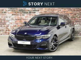 BMW 3 Serie Sedan 330i High Executive M Sport Pakket Automaat / Schuif-/kanteldak / Elektrisch Verstelbare Voorstoelen / Driving Assistant Professional / Hifi / Surround View / Live Cockpit Professional / Stoelverwarming / Shadow Line / LED / M Sportremsysteem / Leder / Parking Assistant Plus / 19 Inch