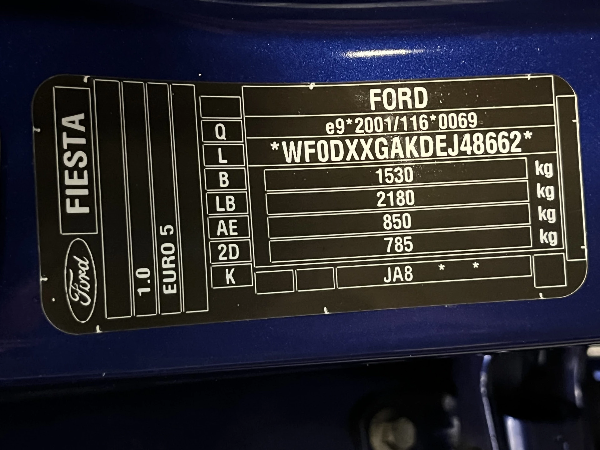 Hoofdafbeelding Ford Fiesta