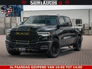 Dodge Ram 1500 Limited Night H.O 540HP 706Nm | Massage + Full Option | De Meest Luxe en Volle Pick-Up in zijn Klasse | Comfortabele Dubbele Cabine met Royale 5 Zitplaatsen | BPM vrij | Nu Leverbaar uit Voorraad | Voorraad Nr 2295 - 8559