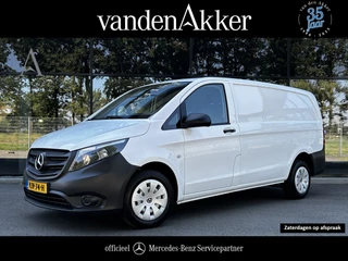 Mercedes-Benz Vito 110 CDI L2 Lang // Trekhaak // Airco // Achterklep // 12 mnd Garantie // Bank // Radio // CV // Betimmering // Wieldoppen
