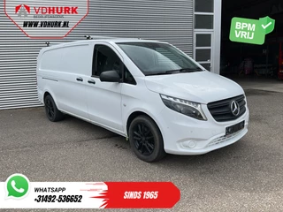 Mercedes-Benz Vito 119 CDI Aut. L3 LED/ Carplay/ Stoelverw./ Standkachel/ Navi/ Cruise/ Camera/ Airco/ 17”LMV/ PDC/ Dakdragers/ Trekhaak