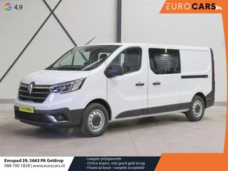 Renault Trafic 2.0 Blue dCi 150PK T30 L2H1 Advance Dubbele Cabine Airco Bluetooth Camera Cruise PDC Trekhaak
