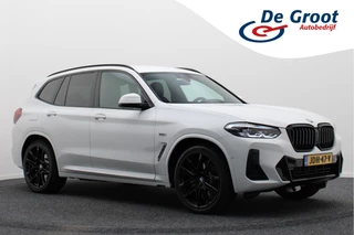 Hoofdafbeelding BMW X3 BMW X3 xDrive30e High Executive M-pakket Leer, Stoelverwarming, Camera, Cruise, Apple Carplay, LED, DAB, 21''