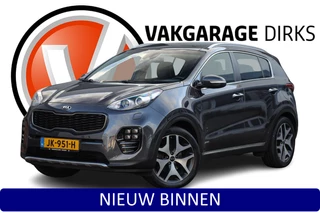 Kia Sportage 1.6 T-GDI Aut. 4WD GT-Line PlusLine ✅ Pano ✅ Leder ✅ Stoel+Stuurverwarming