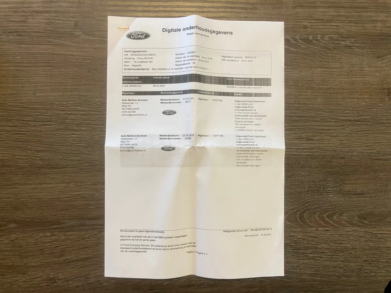 Hoofdafbeelding Ford Focus
