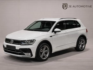 Volkswagen Tiguan 1.4 TSI R-Line, Led, Clima, Multistuur, Private Glas, 19" Velgen, Trekhaak 13P, PDC, Volledig Onderhoud