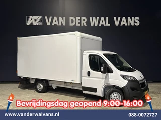 Peugeot Boxer 2.2 BlueHDi 141pk Bakwagen 436cm Lang Laadklep Euro6 Airco | Cruisecontrol | 1085kg laadvermogen Bijrijdersbank