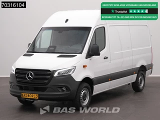 Mercedes Sprinter 317 CDI Automaat L2H2 LED Nwste model BPM vrij! MBUX Camera Airco Cruise RWD L2 Airco Cruise control