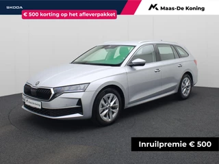 Skoda Octavia Combi 1.5eTSI/150PK MHEV Selection DSG · Camera + Parkeersensoren · Stoel-/stuurverwarming · Trekhaak · Garantie tot januari 2027