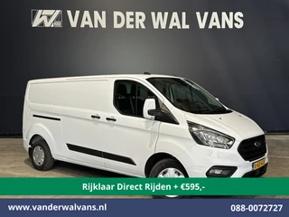 Ford Transit Custom 2.0 TDCI L2H1 Euro6 Airco | Camera | Android auto | Cruisecontrol | Parkeersensoren verwarmde voorruit, bijrijdersbank, 2800kg trekvermogen