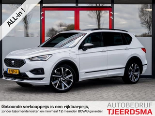 SEAT Tarraco 1.4 TSI e-Hybrid PHEV FR Business | Trekhaak (wegklapbaar) | Schuif/ Kantel Pano Dak | 360 Camera | Virtual Cockpit | Parelmoer Lak | Incl. LM Winterset | Adaptieve Cruise Control | Stuurwiel Verwarmd | Stoelverwarming | Achterbank Verwamd |