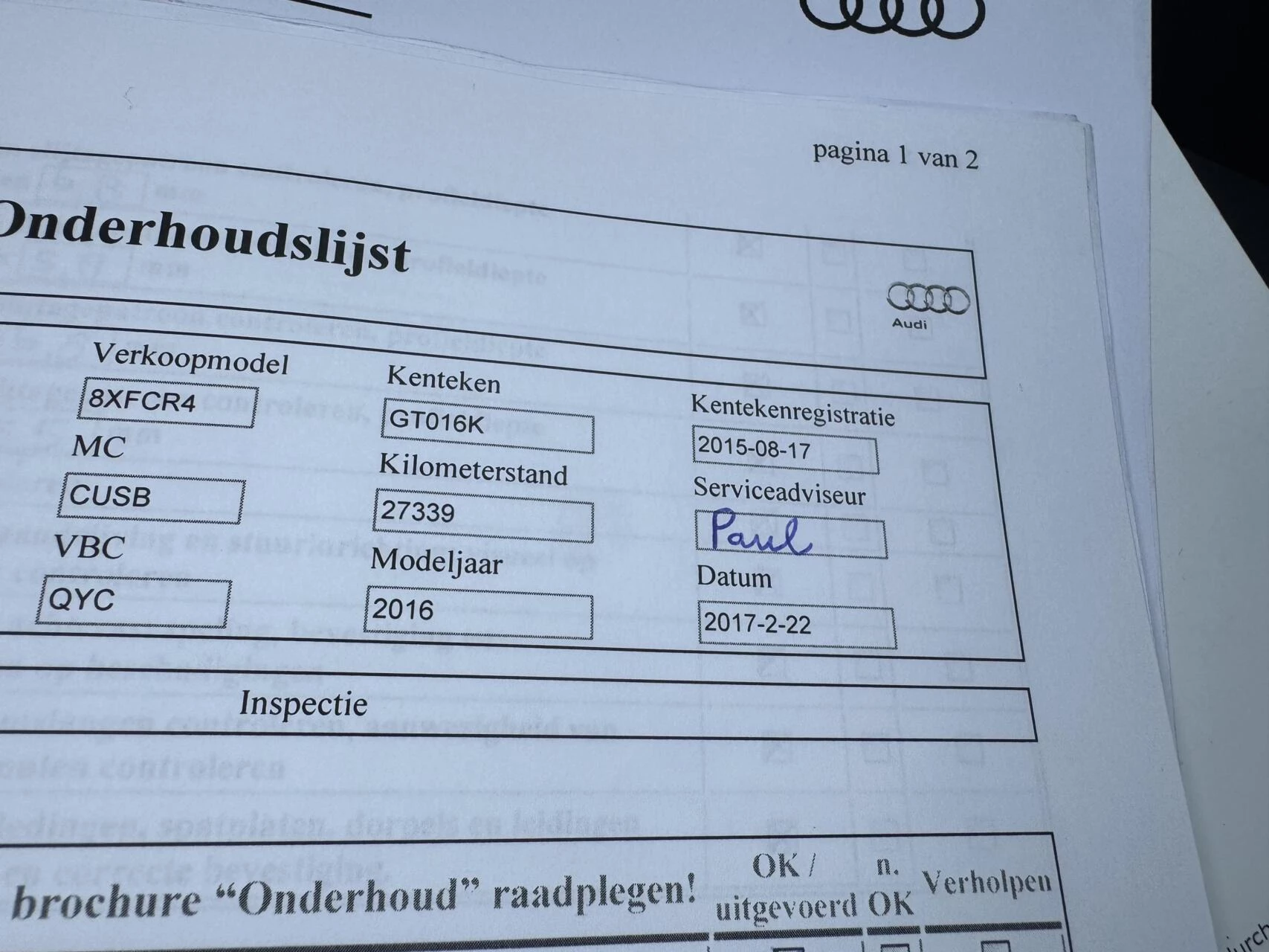 Hoofdafbeelding Audi A1 Sportback
