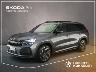 Skoda Kodiaq Sportline Business 1.5 TSI PHEV 204pk DSG Automaat Trekhaak, Panoramadak, Adaptive cruise control, Elektrische achterklep, LED matrix koplampen