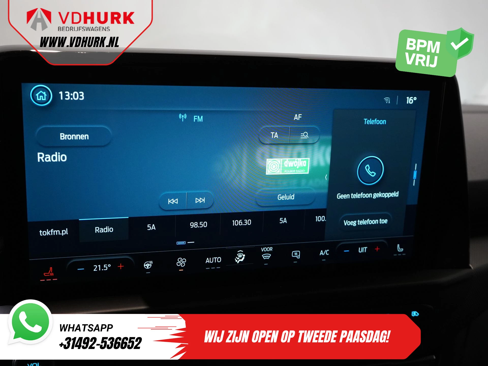 Hoofdafbeelding Ford E-Transit Custom