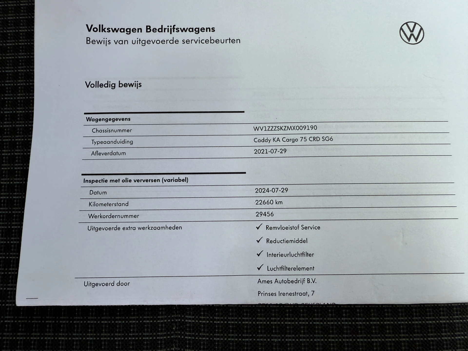 Hoofdafbeelding Volkswagen Caddy