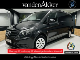 Mercedes-Benz Vito 110 CDI Lang // Airco // Navigatie// // Achterklep // Bumpers in kleur // Groot Scherm // Betimmering