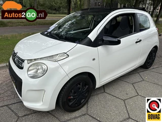 Hoofdafbeelding Citroën C1 Citroen C1 1.2 PureTech Airscape Shine I Climatronic I Open cabrio dak I Multi media I rijklaar I