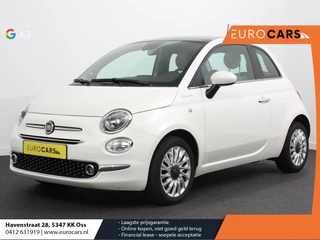 Fiat 500 1.0 Hybrid Dolcevita Parkeersensor achter Climate control Radio Panoramadak Cruise control